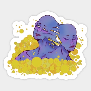 Transmorphing Twins Sticker